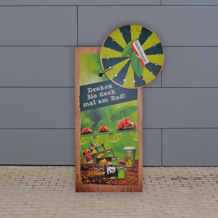 Preview: Glücksrad Easy Indoor - Eigenes Design