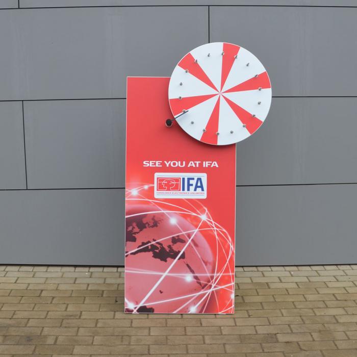 Glücksrad Easy Indoor - Eigenes Design