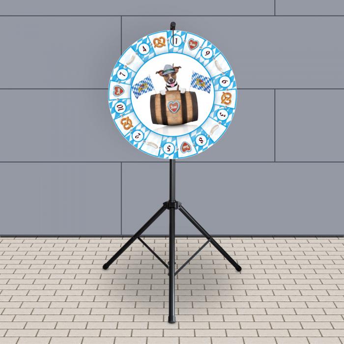 Preview: Glücksrad Premium 80 cm - Oktoberfest