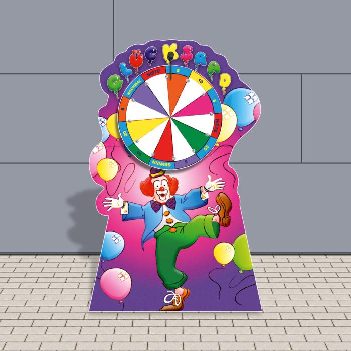 Glücksrad Lucky Star Happy Clown