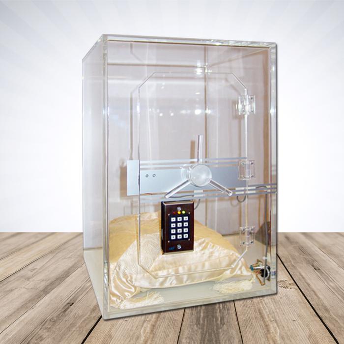 Tresorgewinnspiel Plexi