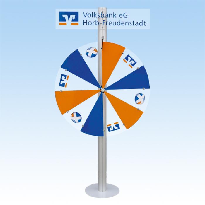 Preview: Glücksrad Plexi-Wheel - Eigenes Design