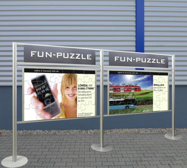 Fun Puzzle Doppel Bahn