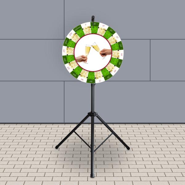 Glücksrad Eco Jubiläum